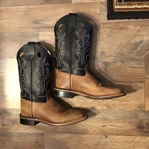 Old West Two-Tone Cowboy Boots